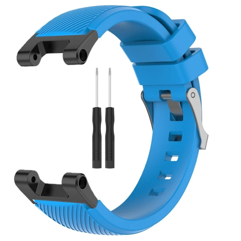 Correa de silicona suave para Xiaomi Huami Amazfit t-rex Pro, reloj inteligente reemplazable, Correa deportiva para pulseras Amazfit Trex