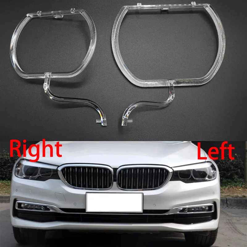 For Bmw 5 Series G30 2018-2020 Headlights DRL Daytime Running Lights Light Guide Plate Daytime Running Tube Strip  pipe aperture