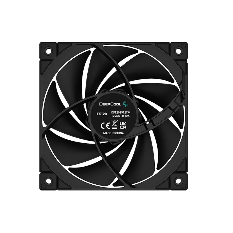 DeepCool FK120 PC Case Fan 12V/4Pin PWM Low Noise Computer Chassis Ventilator CPU Air/Liquid Cooler Heatsink Fluid Bearing Fan