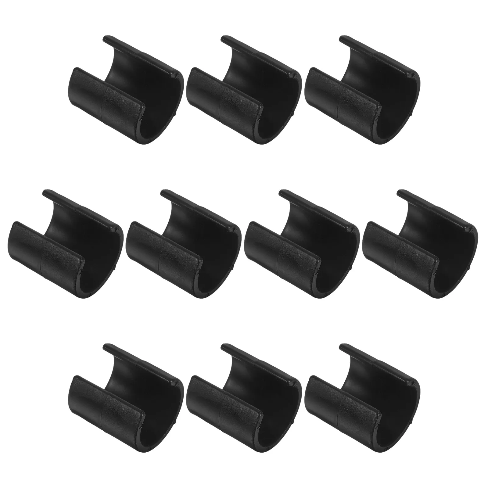 

10 Pcs Corner Flag Buckle Pole Accessories Flagpole Clips Indoor Kick Flags Holder