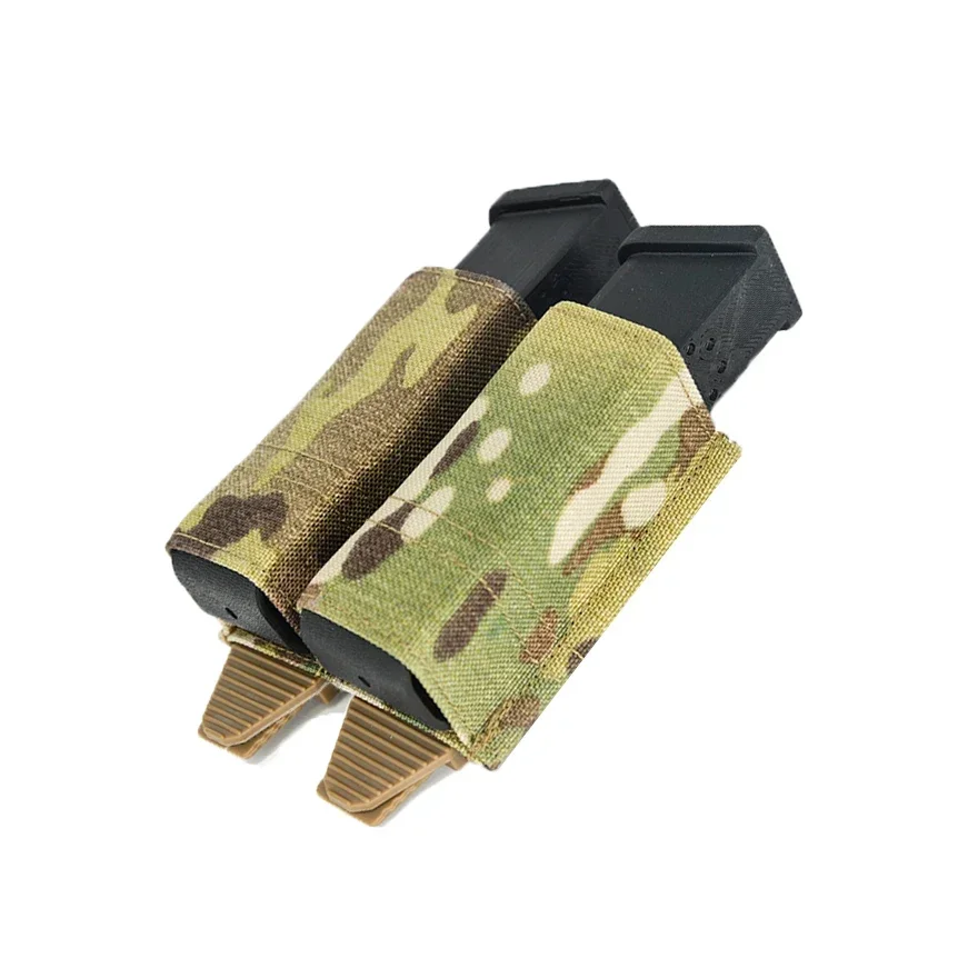 Bolsa táctica Molle doble para cargadores 9mm y kit herramientas - imagen 3