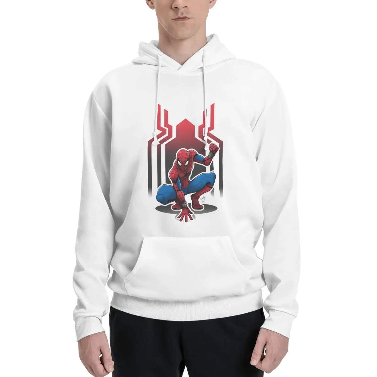 

Spider ManGraphic Hoodies High Quality Men's Essentials Clothing Fashion Streetwear S-26XL