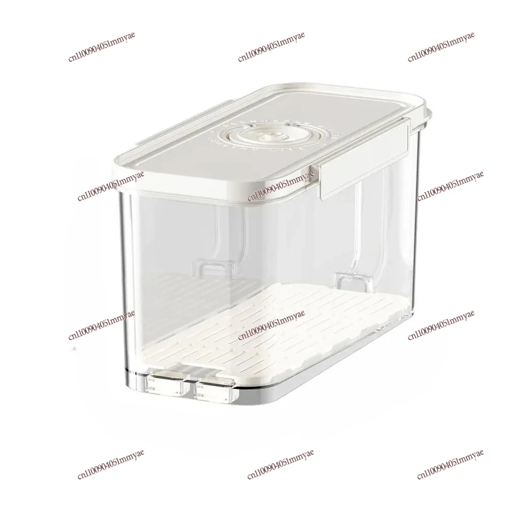 

Vacuum Food Storage Box Sealed Fresh-Keeping Large Capacity Food Dispenser with Vacuum Pump Transparent Storage Container