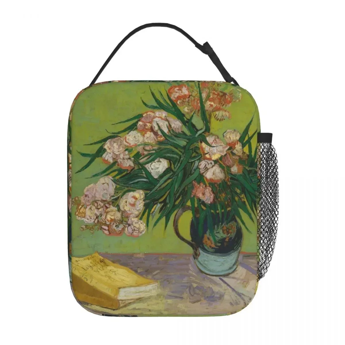 Insulated Lunch Bags Oleanders Vincent  Flower Painting Accessories Dutch Post-Impressionist Lunch Food Bento Boxes