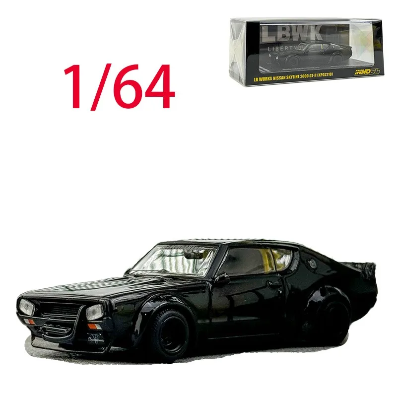 

INNO литой под давлением масштаб 1/64, модель автомобиля Nissan из сплава Nissan 2000 GTR KPGC110, игровые транспортные средства, игрушки для мальчиков, коллекция оригинальных коробок