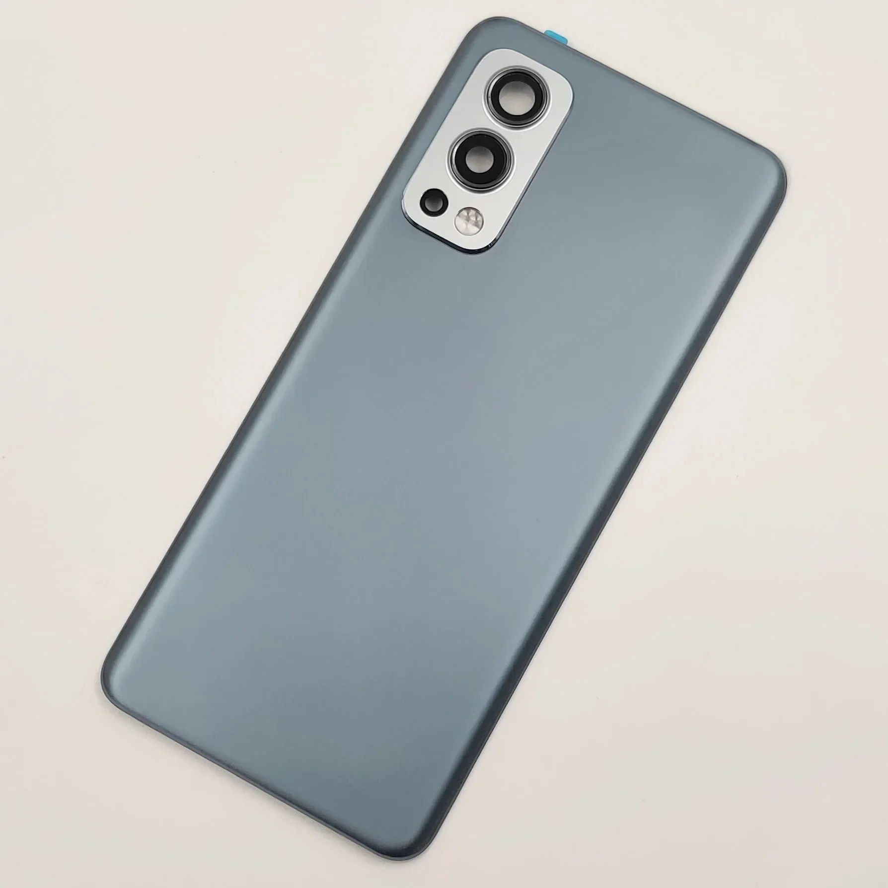 A+++ Gorilla Glass Back Lid Door For OnePlus Nord 2 5G Hard Battery Cover Rear Housing Panel Case With Camera Lens Adhesive