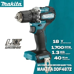 MAKITA DDF487Z Cordless Drill Driver 18V Brushless Compact Driver Drill Electric Screwdriver For Makita Power Tools DDF487