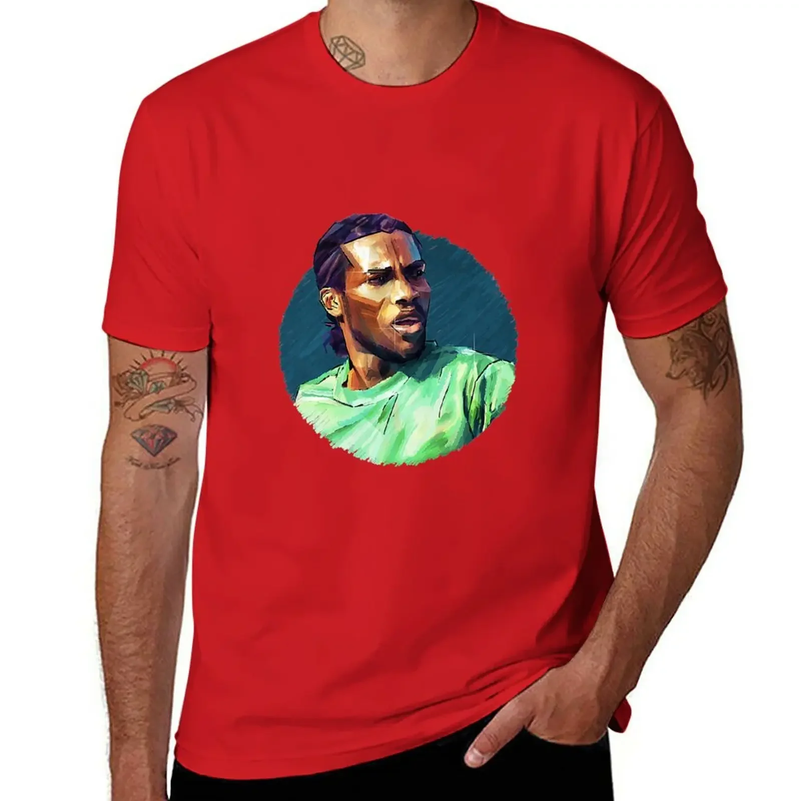 

New Geometric Okocha T-Shirt graphic t shirt custom t shirts design your own aesthetic clothes men clothes