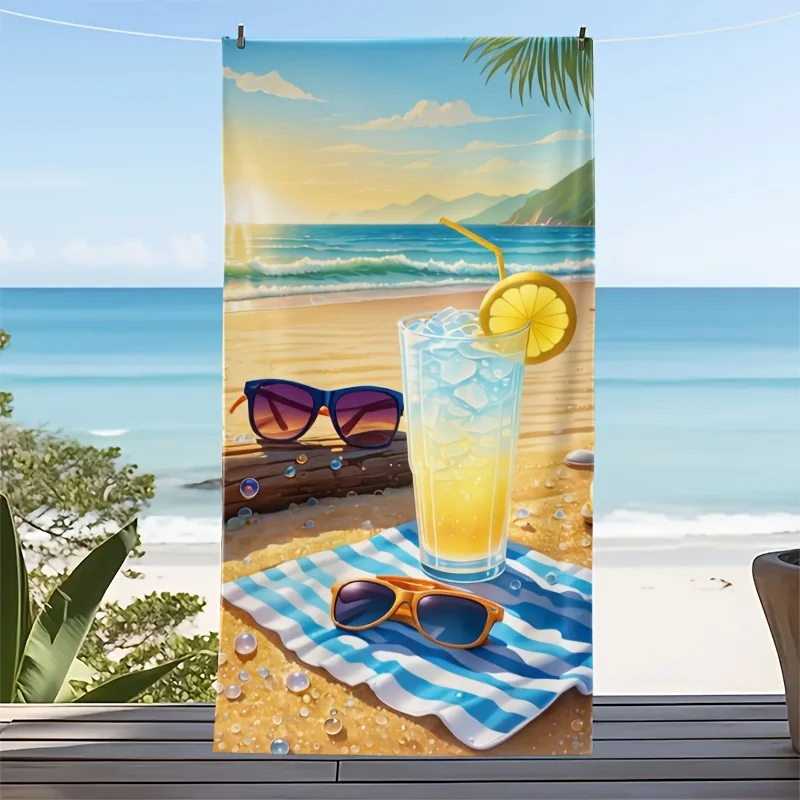 A Themed Beach Towel Featuring 