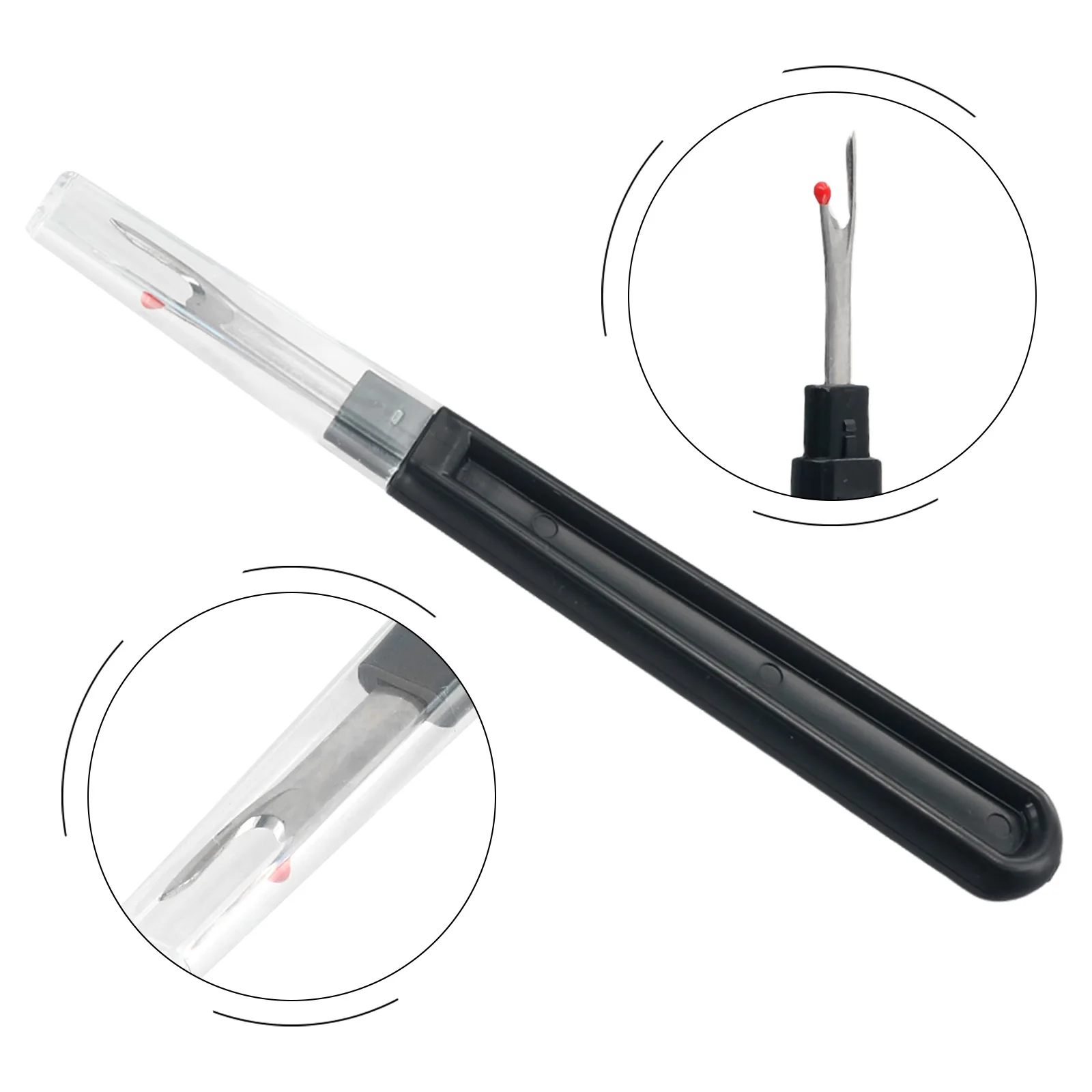 Efficient Stitching Sewing Craft Black Seam Ripper Sewing Craft Removal Thread Removal Black Black Seam Ripper
