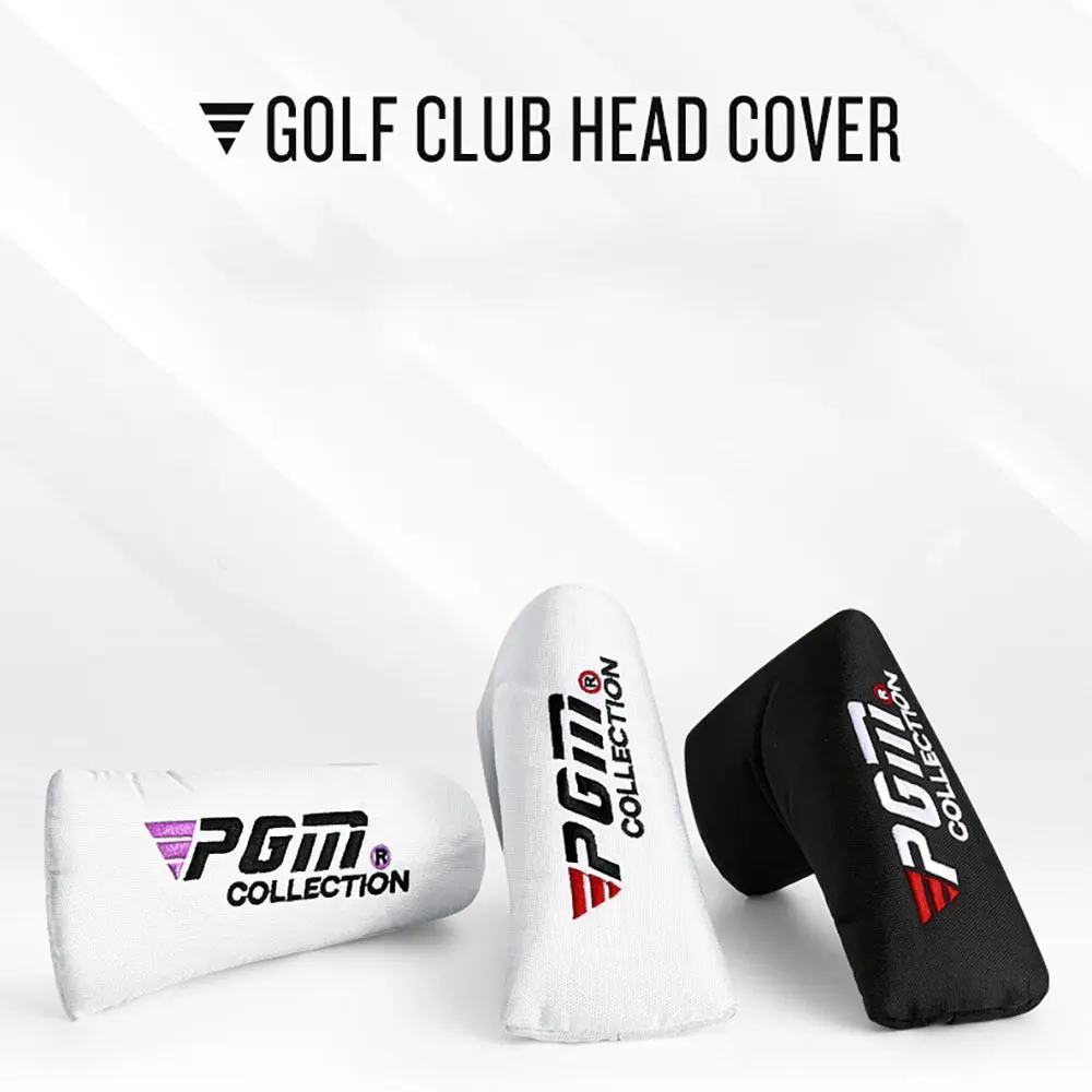 Anti Scratch PGM Golf Club Head Cover High Quality Washable Nylon Hat Cover Wear Resistant Golf Accessories Golf Course