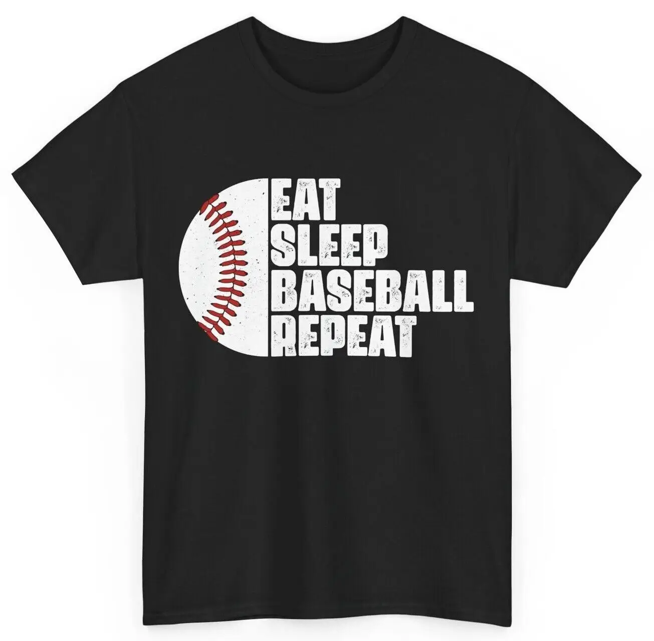 Baseball Shirt, Eat Sleep Baseball Repeat Shirt, Baseball Lovers Shirt