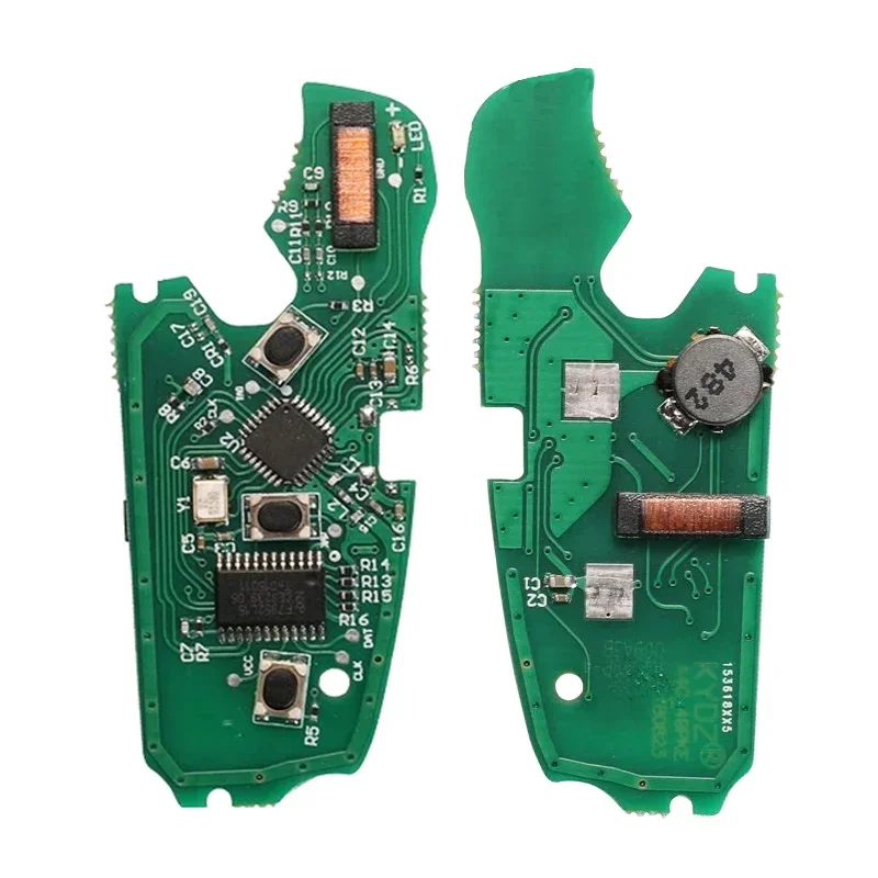 Ecusells 3 przycisk bezkluczykowy Go pilot zdalnego sterowania 315MHz/ 434 MQB48 Chip dla Audi A3 S3 8 v0 837 220