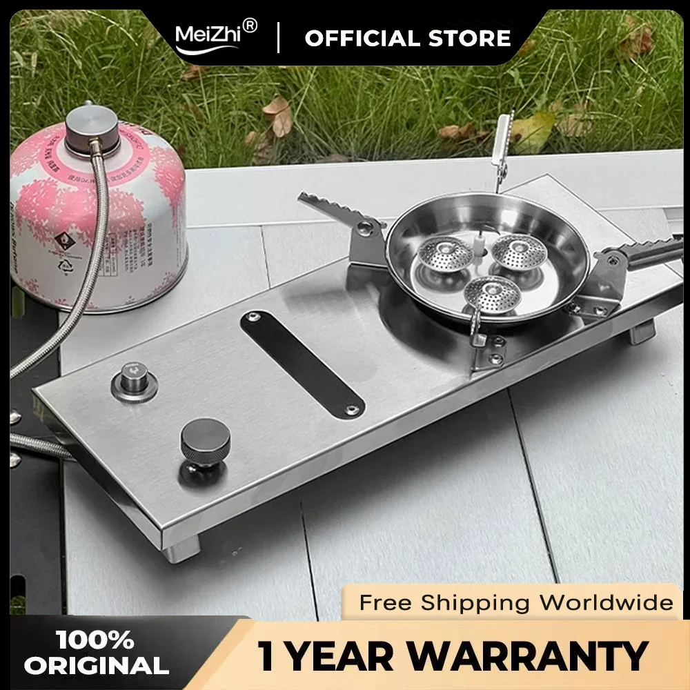 

7200W High Power IGT Gas Burner - Camping Gas Stove IGT 0.5 Unit, Folding Brazier Grill with Stainless Steel Burner for Kitchen