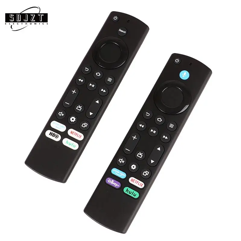 L5B83G Voice Fire Remote Compatible Insignia Toshiba And Pioneer Smart TV With 4 Shortcuts Prime Video Netflix + Hulu