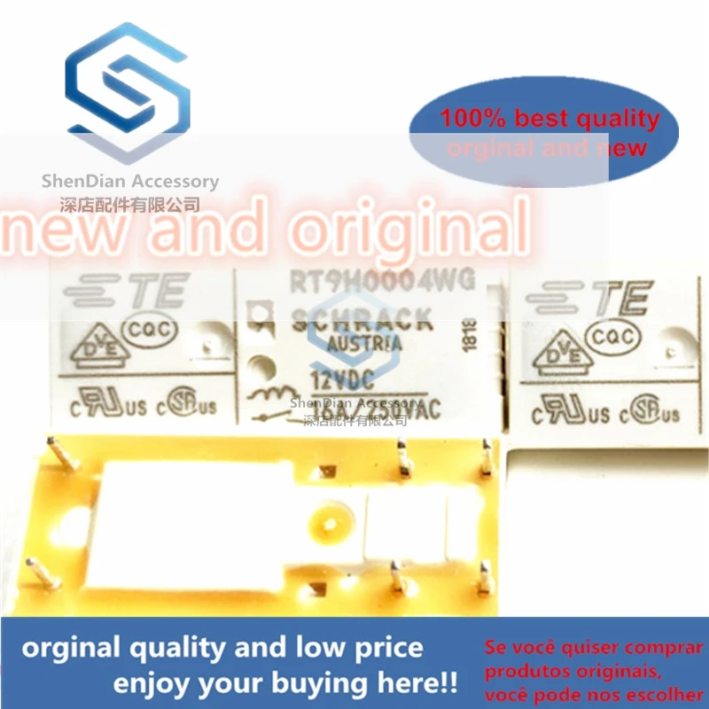 1pcs 100% orginal new  New spot RT9H0004WG 12VDC TE Tyco 16A normally open RT9H0004WG relay