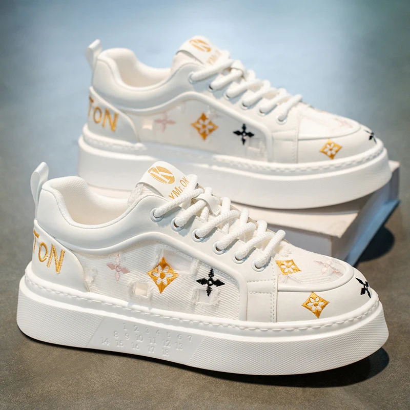 

2025 New Men's Board Shoes,sneakers,skate shoes,Casual Shoes Comfortable Breathable High-Quality Non-Slip Boost Trendy Classic