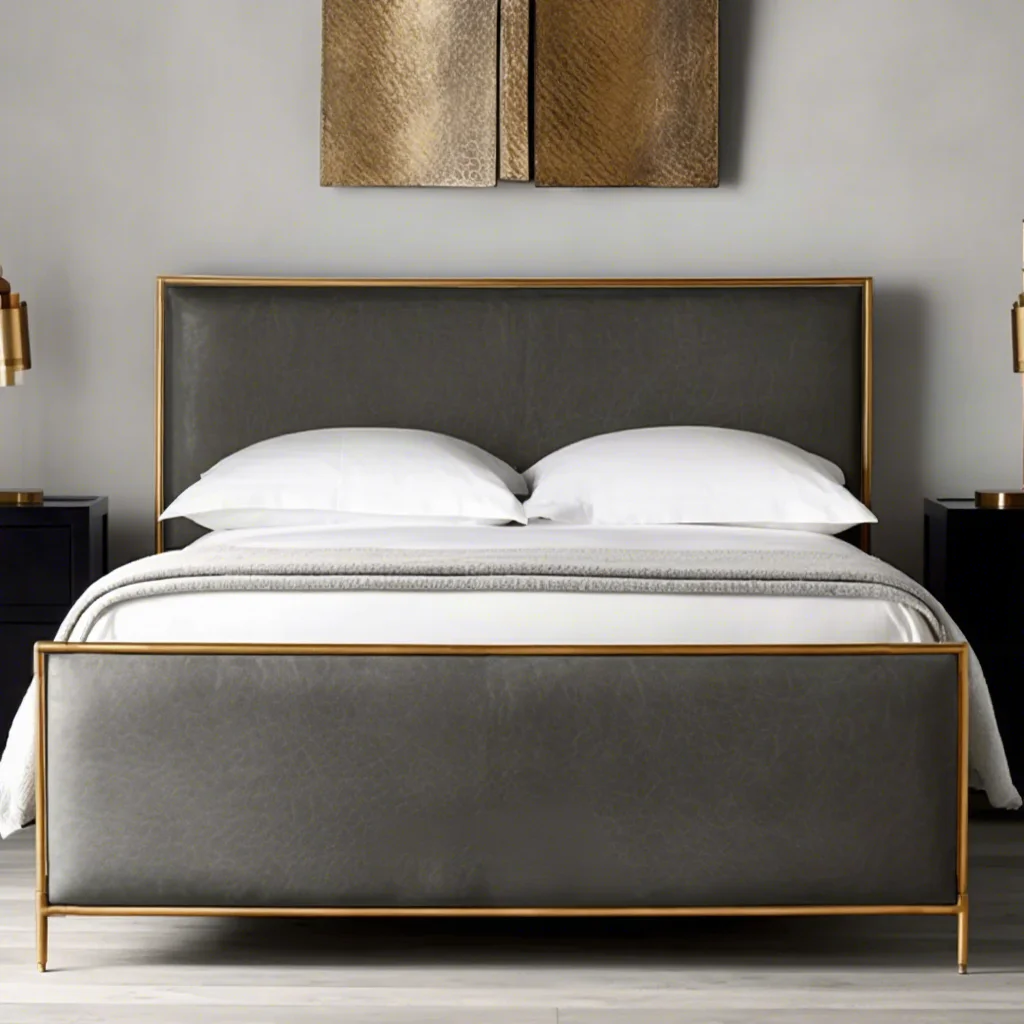 Stylish Modern Luxury Upholstered Bed Set Furniture Master Designer for Hotel Bedroom Apartment