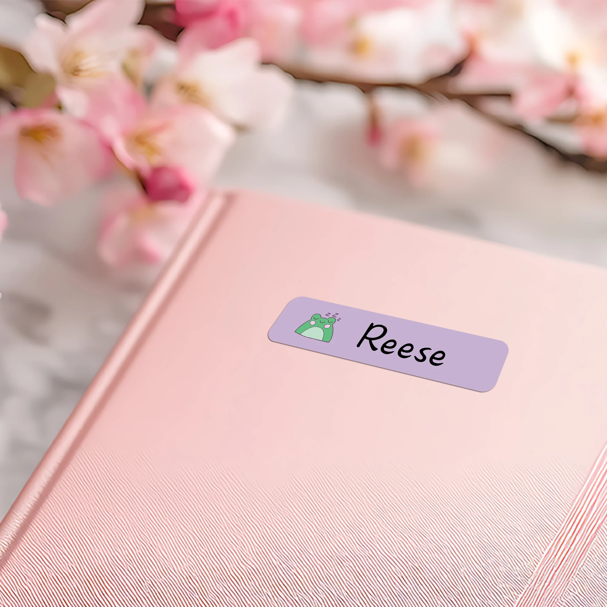Custom Name Tags Stickers Waterproof Kawaii Stickers Decals Personalized First Name Label For Children School Stationery Bottle