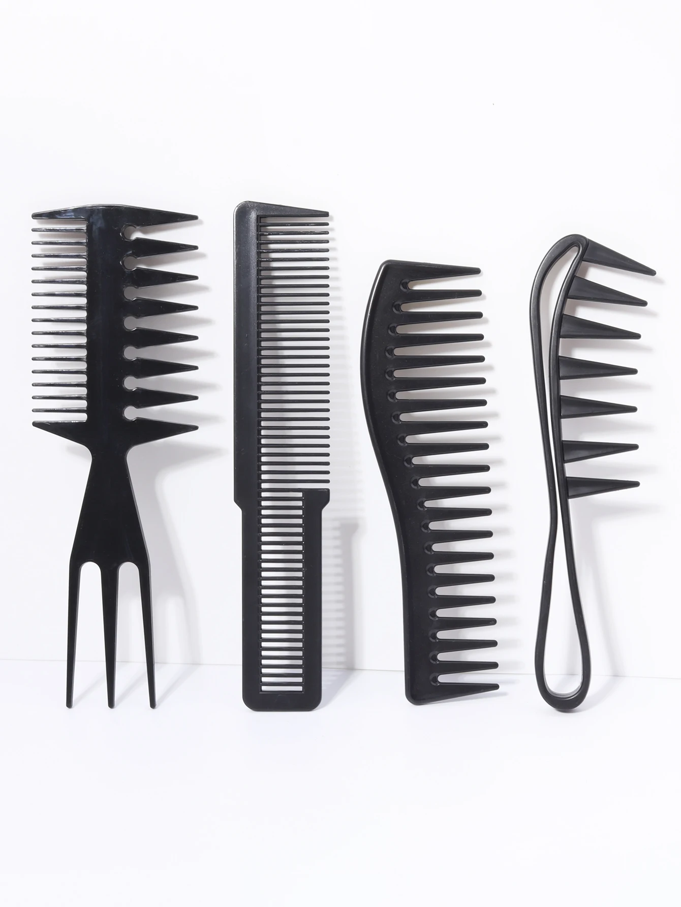 2/3/4-pcs comb set, suitable for curly, wet, wavy, thick hair, wigs, hair salons, hair styling tools, special for real hair wigs