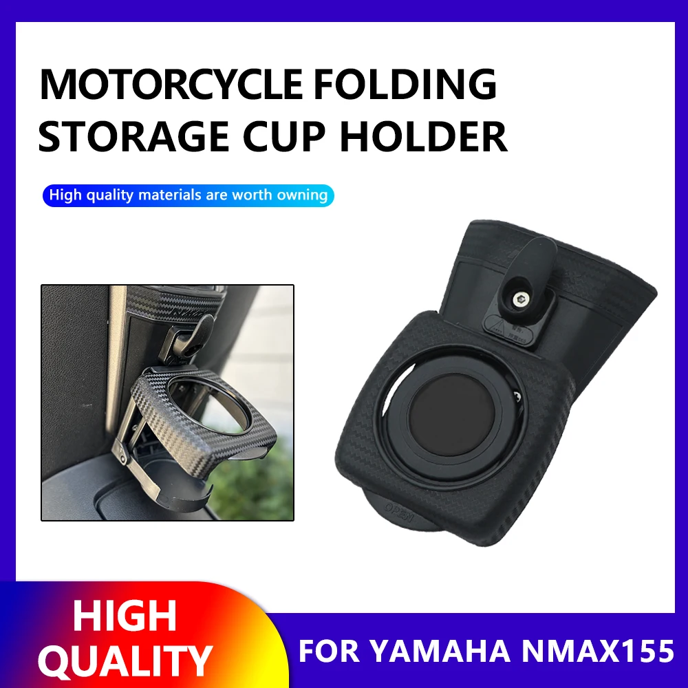 

Складной держатель для стакана для воды Yamaha NMAX155 NMAX 155, дорожная подставка для чайника, передний крючок, держатель для шлема, крючок, аксессуары для багажа
