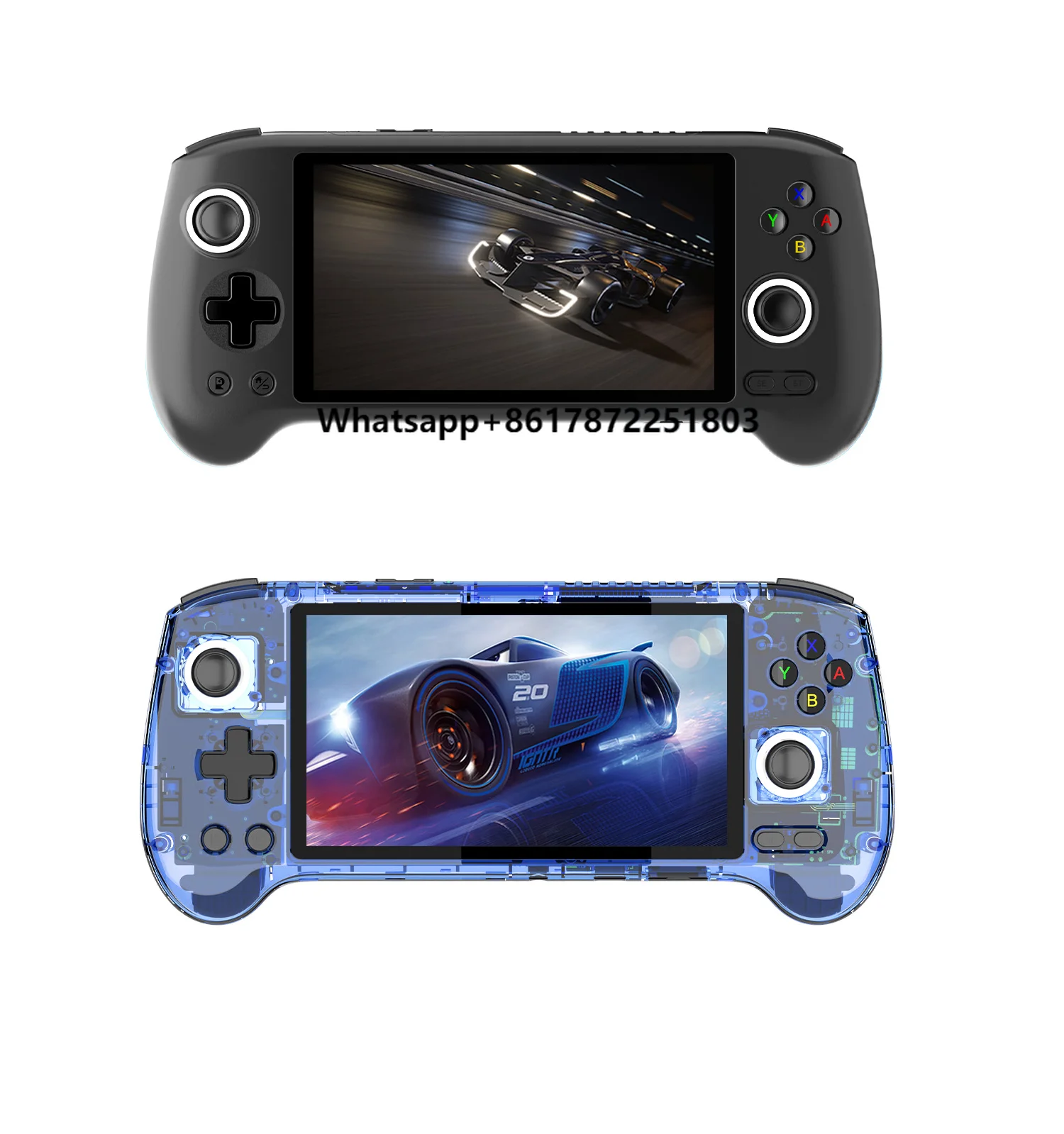 Anbernic RG556 Video Game Console, 5.48-inch Touch Screen, Android System, 2.4/5G WiFi, Can Connect to Bluetooth