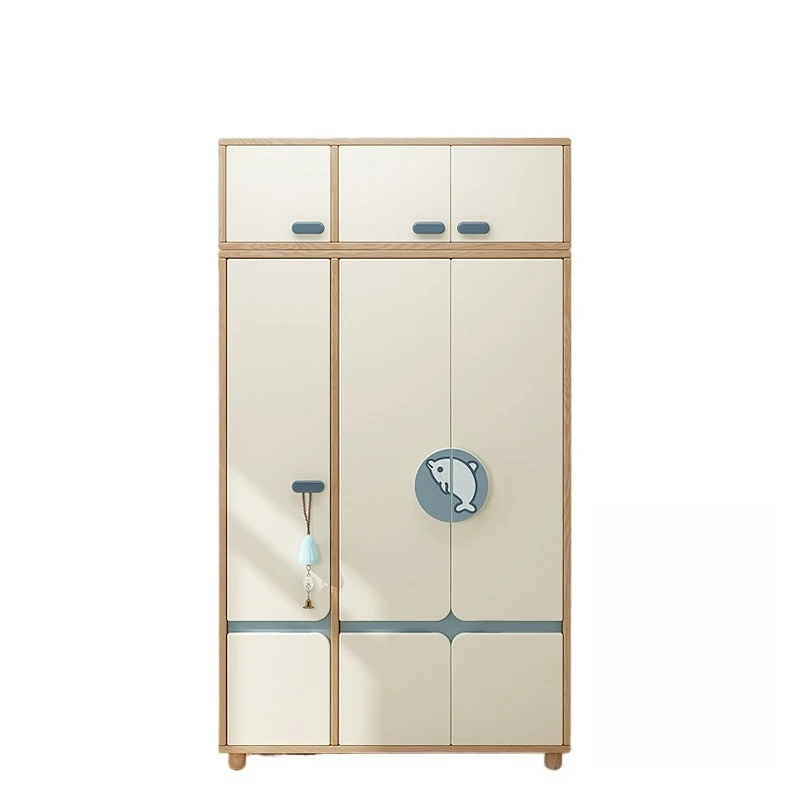 

Детский гардероб из ясеня, шкаф для хранения из цельного дерева, 2-дверный, 3-дверный шкаф