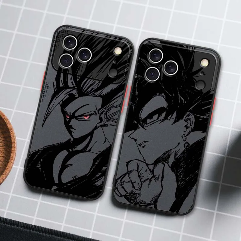 

Cool Dragon Ball Popular Fun Phone Case For Apple iPhone 17 Air 16 15 14 13 12 11 XS X Pro Max Plus Frosted Translucent