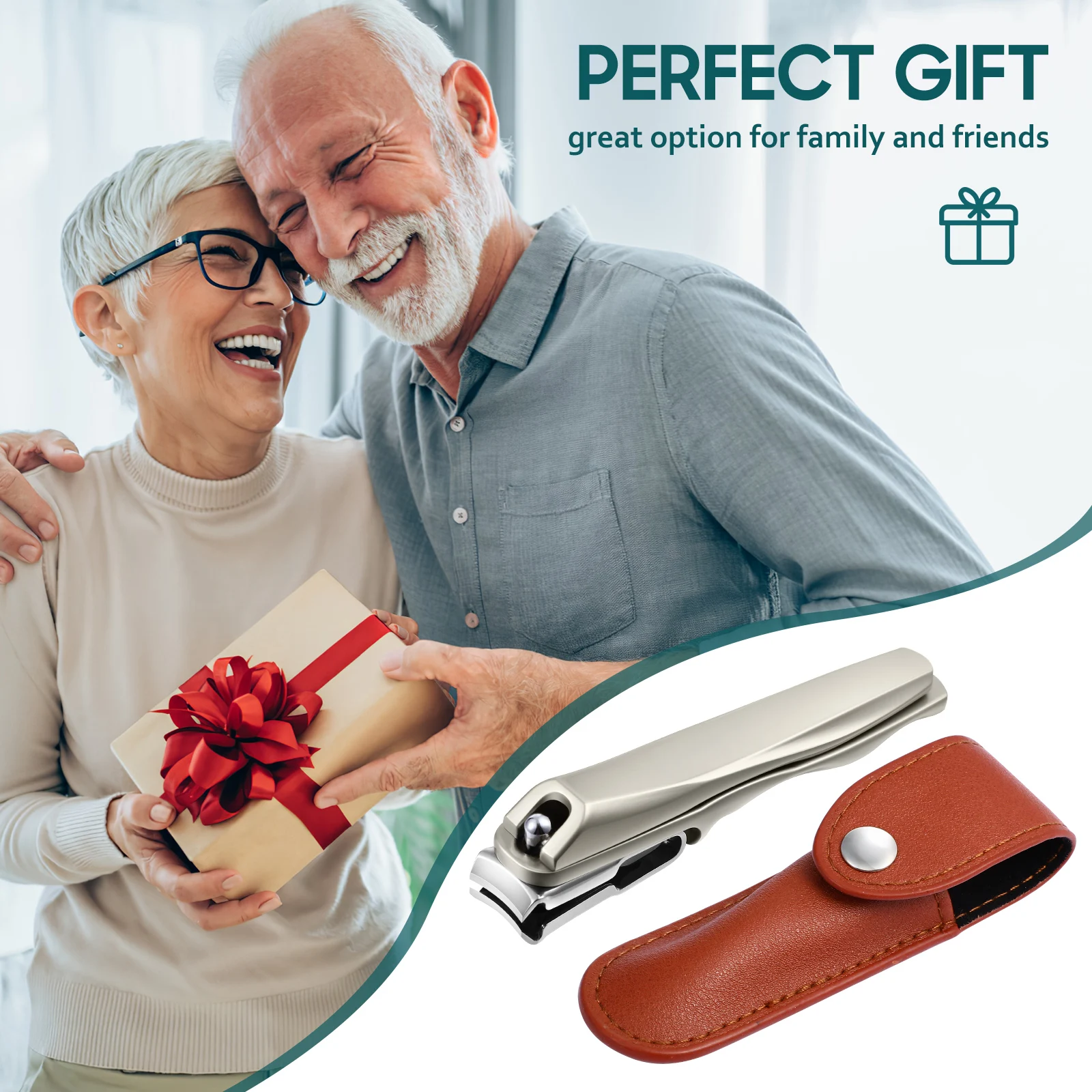 

Rotary Nail Scissors Trimmer Fingernail Toenail Clipper Ergonomic Handle Premium Steel Safe Head Portable Manicure Tool