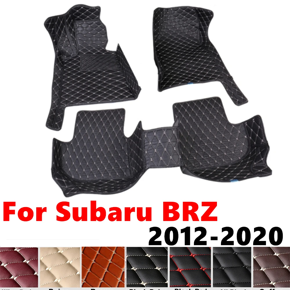 

Car Floor Mats For Subaru BRZ 2020 2019 2018-2012 Custom Fit Front &Rear Floor Liner Cover Foot Pads Carpet Interior Accessories