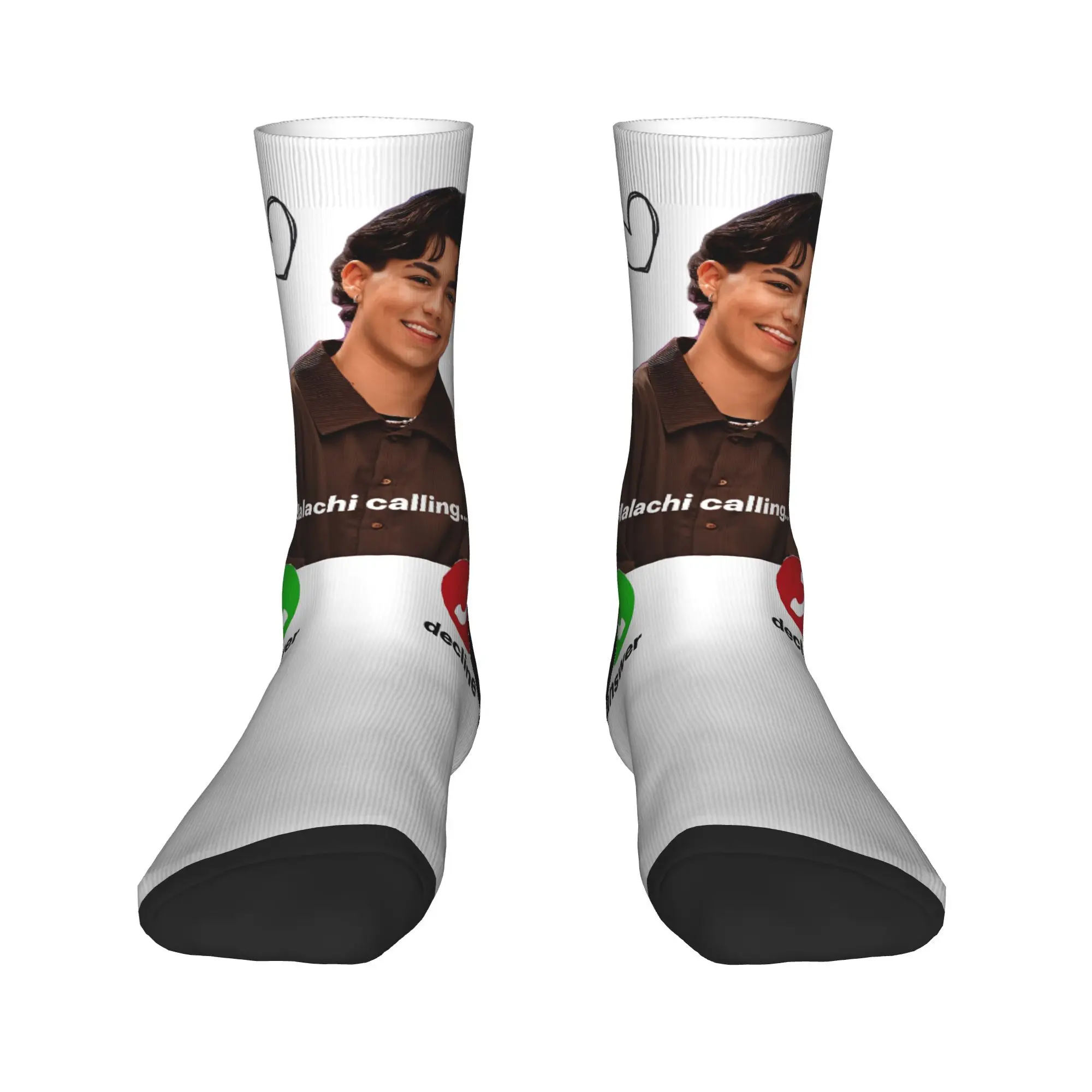 Malachi Barton Calling Stockings Adults Men  Socks Soft Fashion Socks Autumn Climbing Anti Skid Graphic Socks Birthday Present