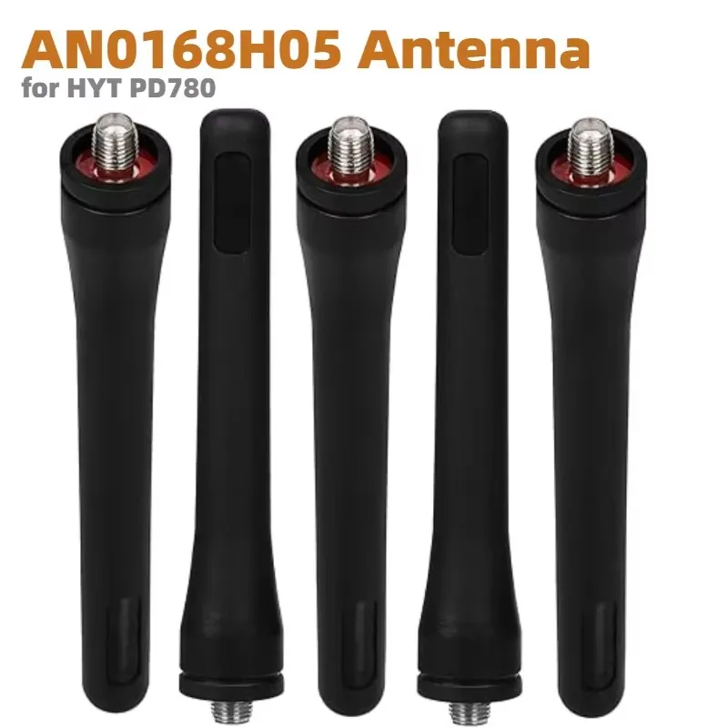 5PCS UHF 400-470Mhz Stubby Short Antenna for Hytera HYT PD-780 PD700 PD780 PD700G PD780G PD980 TD500 TD560 TD510 Walkie Talkie