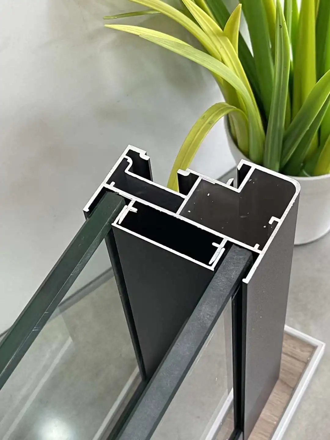 التخصيص منتجات جديدة إطار الستار الألومنيوم الشركات المصنعة الزجاج التقسيم جدار الألومنيوم الشخصي #3