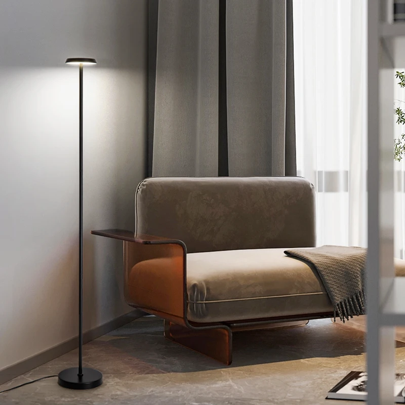 Minimalist Creative LED Floor Lamp Nordic Minimalist Sofa Next To Bedroom Bedside Home Living Room Wall Corner Ambient Light