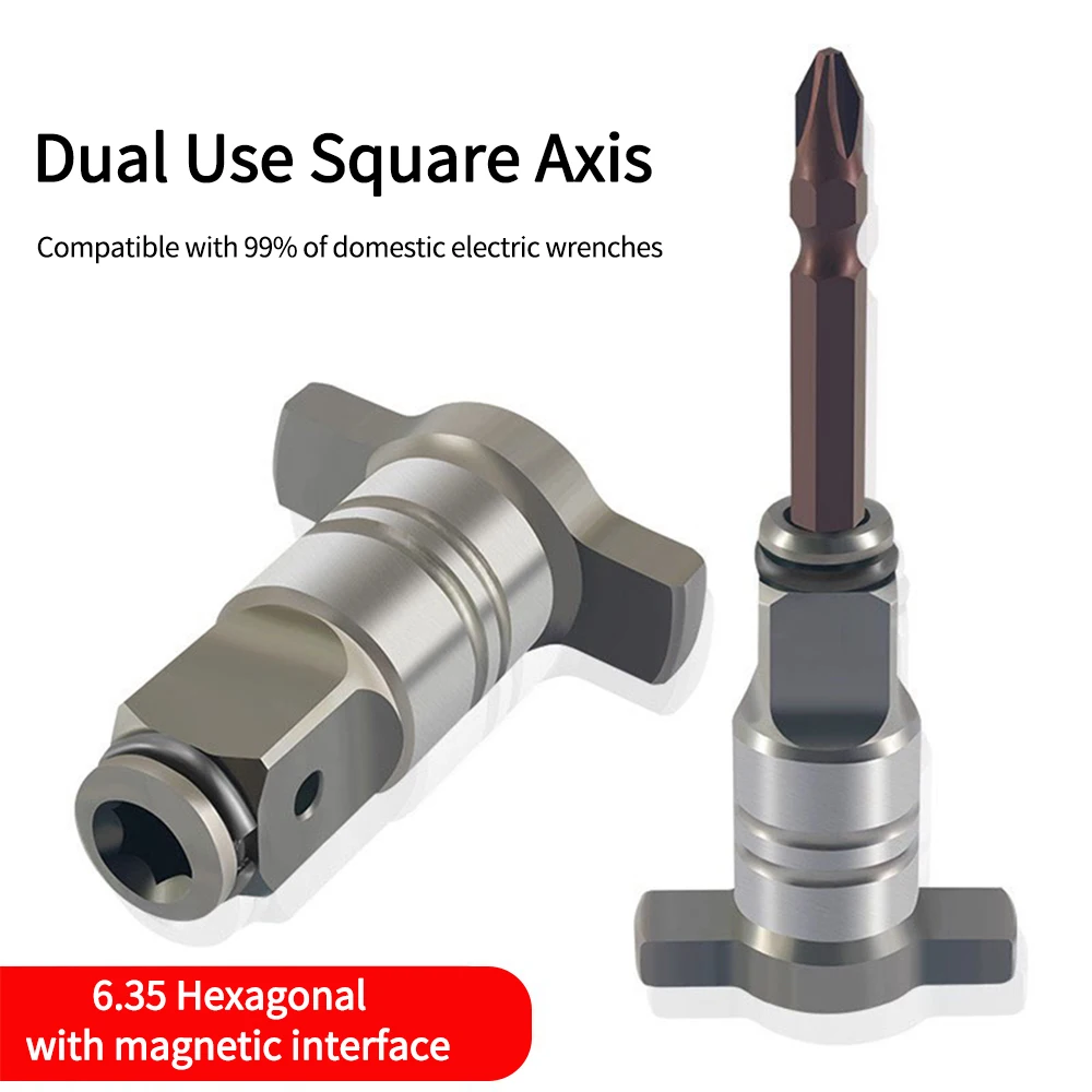 

1PC Electric Brushless Impact Wrench Shaft Dual Use Cordless Wrench Part Power Drill Tool Accessories For Sanitary Ware Pipe Nut