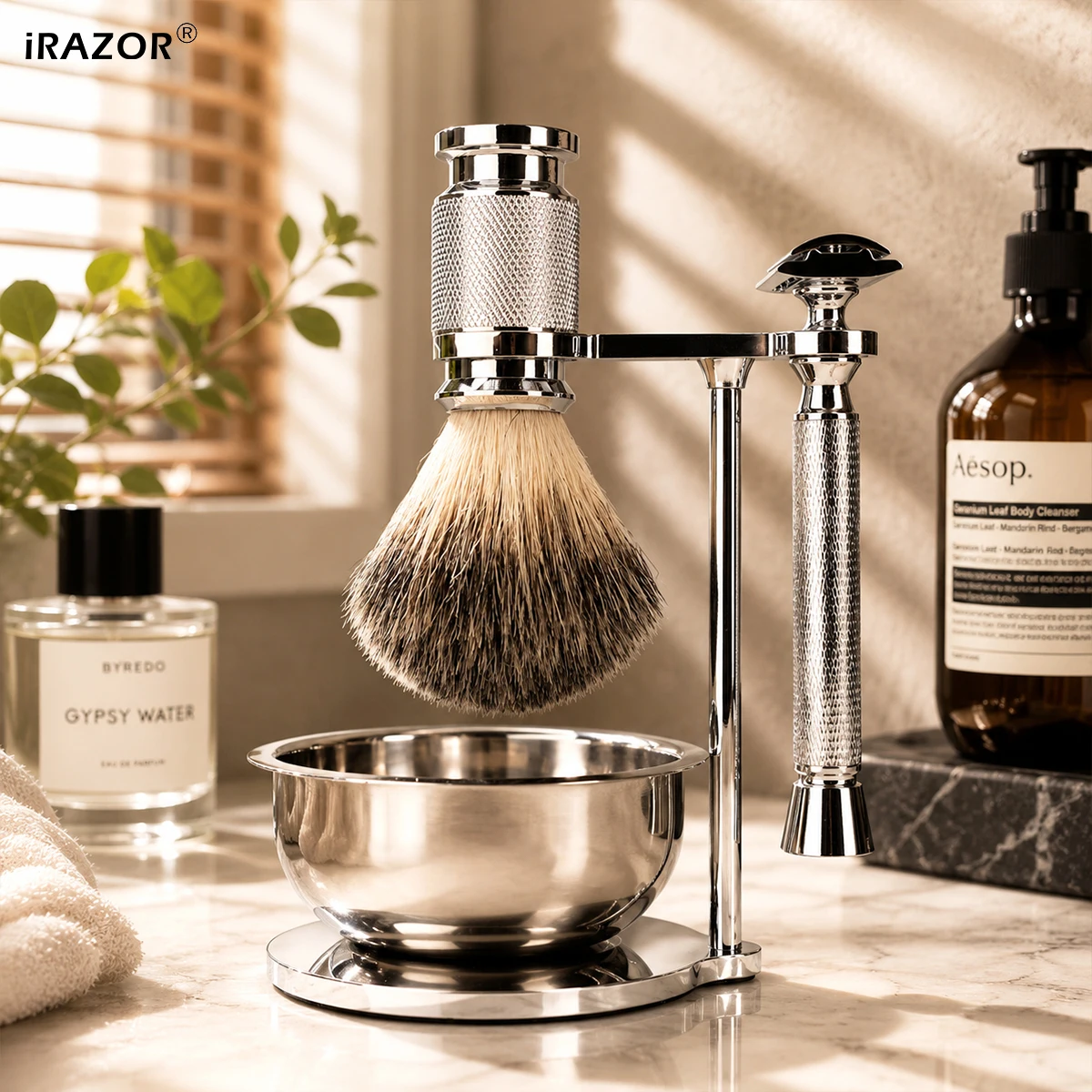 Men'S Grooming Underarm - iRAZOR 남성용 더블 엣지 안전 면도기