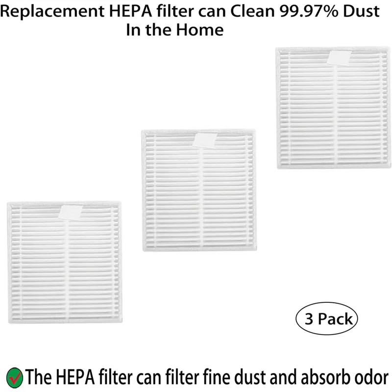 KEOL-Hoofdzijborstel Filter Mop Doek Vervanging Kit 11 STKS Voor Roborock Q7 M5/Q7 M5 + Q7 L5 Stofzuiger Accessoires