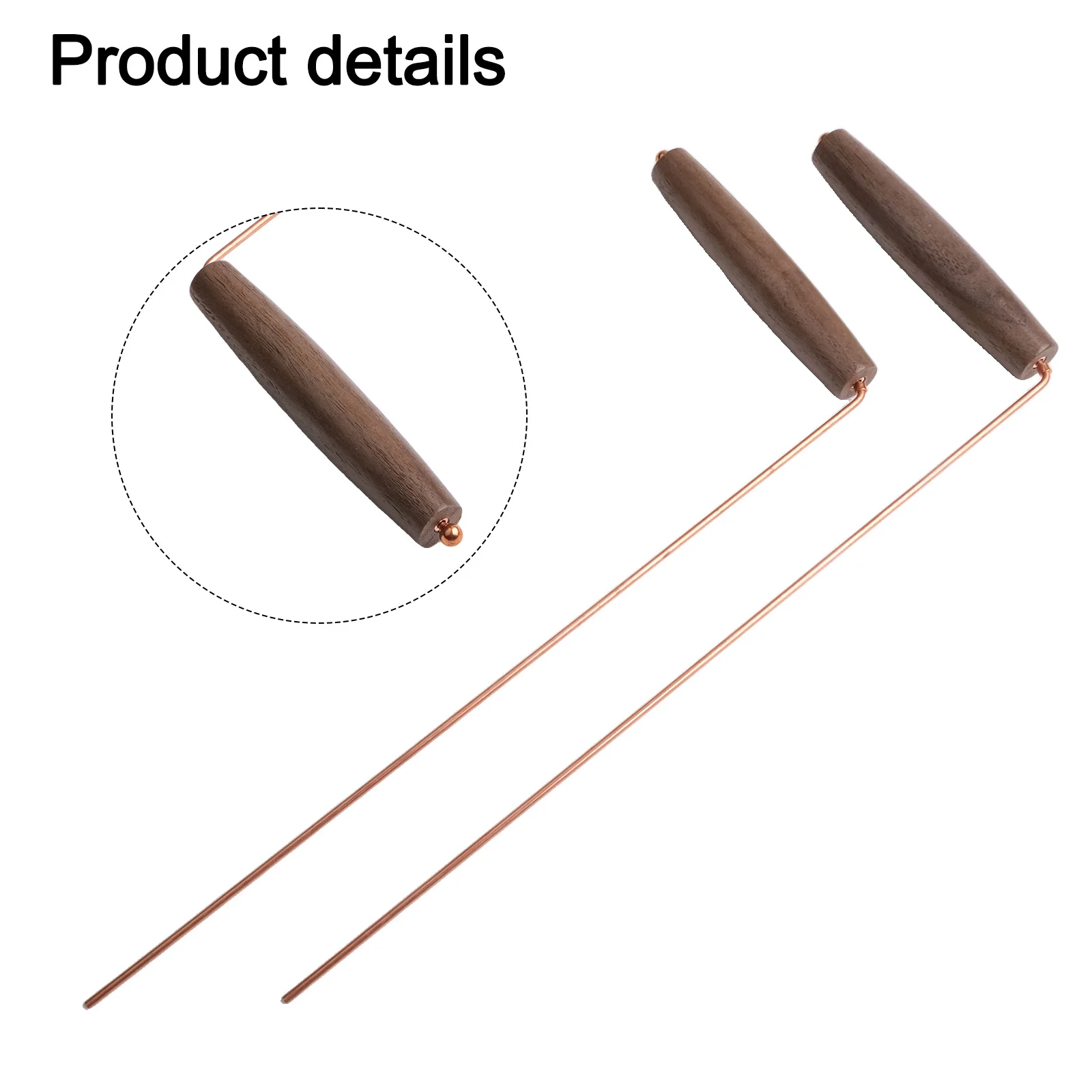 Copper Detector Rod Finding Tools For Extended Periods Of Use Lightweight Enhanced Sensitivity Eliminates False Readings