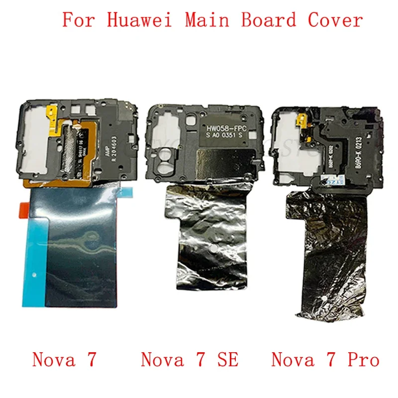 

Main Board Cover Rear Camera Frame For Huawei Nova 7 Pro 7 SE Main Board Cover Module Repair Parts