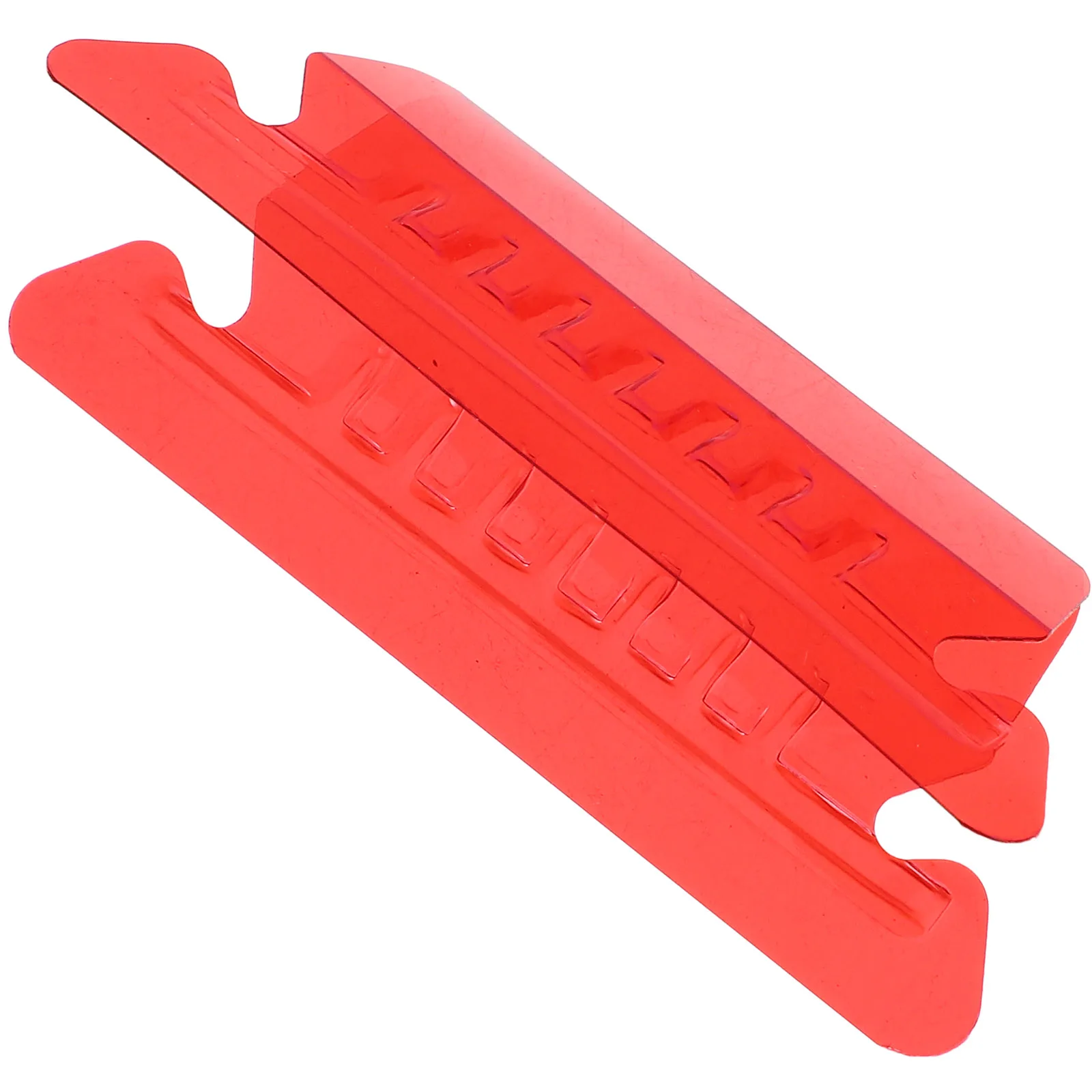 

1 Set Pvc Label Clips Colorful Transparent Folder Hanging File Labels Office Supplies Document Organizer File Folders Plastic