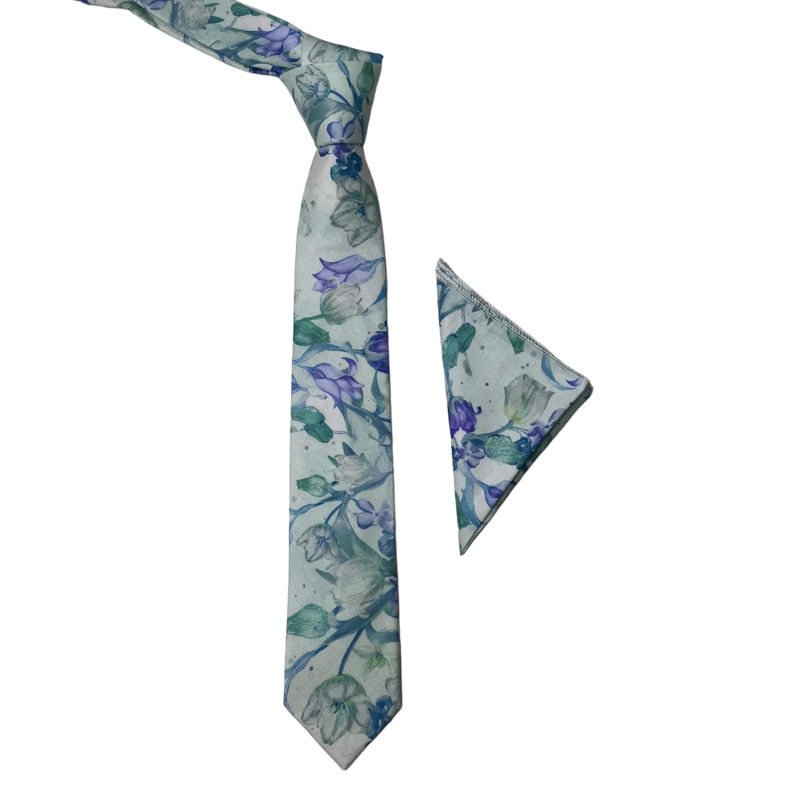 가을 겨울 신상 넥타이 포켓 스퀘어 세트 고품질 면 6cm 스키니 타이 남성용 넥타이 젊은층 업무 회의용