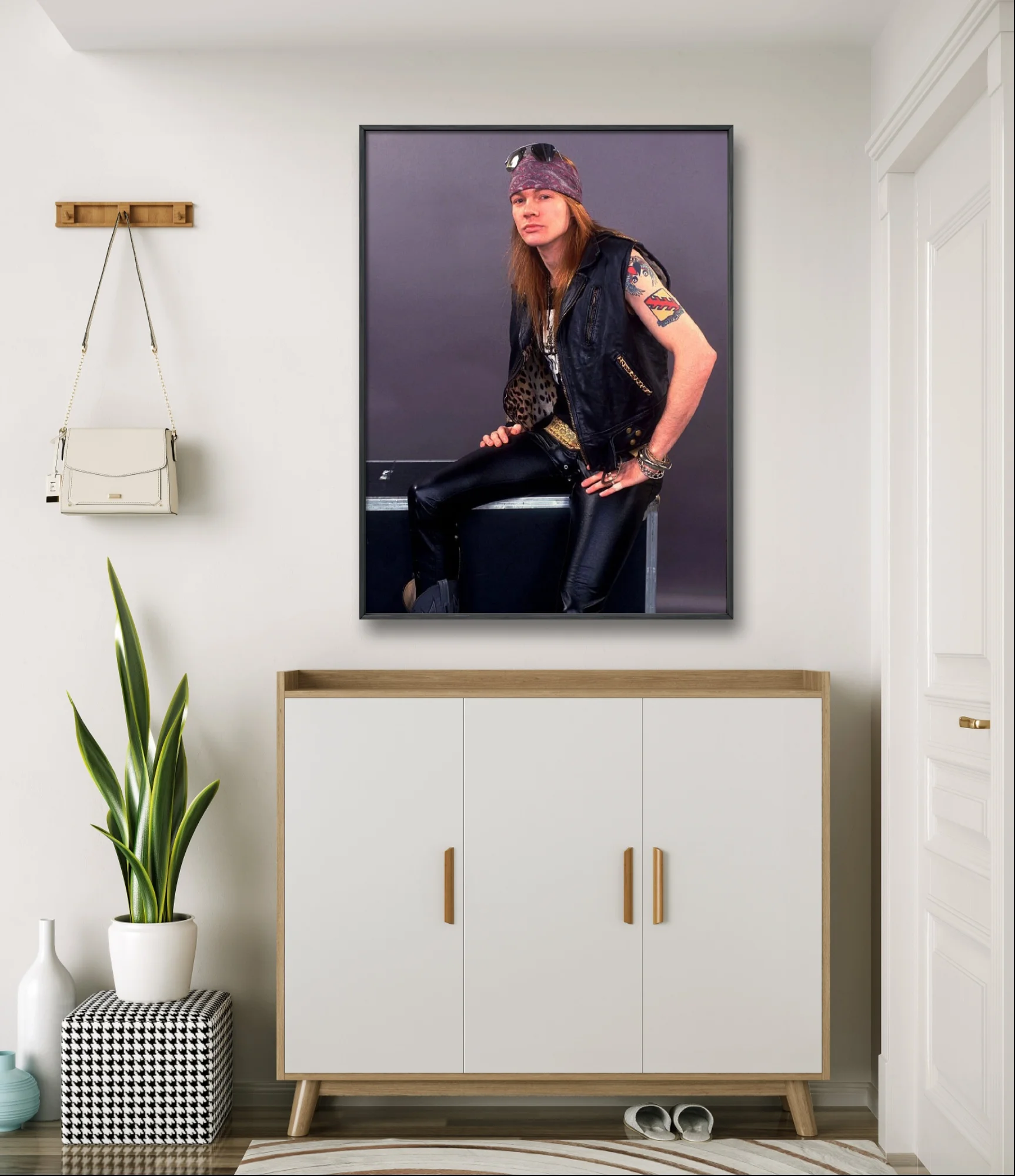 Guns Roses 5D Diamond Embroidery Rock Band Axl Rose Mosaic Portrait Hand Diamond Painting Rhinestone Cross Stitch Art Room Decor