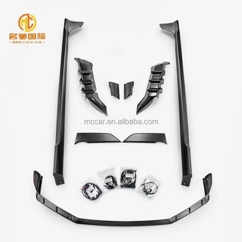 

For hd cv Type-R(FK8) FK8 FK7 VTX2 M-Ugen Body Kit Front Lip Side Skirt Vent ABS Material Body Kit