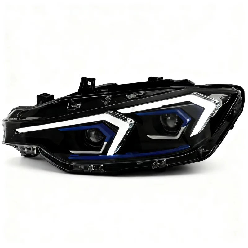 

New Car LED Headlights Suitable for 3 Series F30 F31 F35 2012-2018 Style DRL Conversion Angel Eye 8000K Auto Parts
