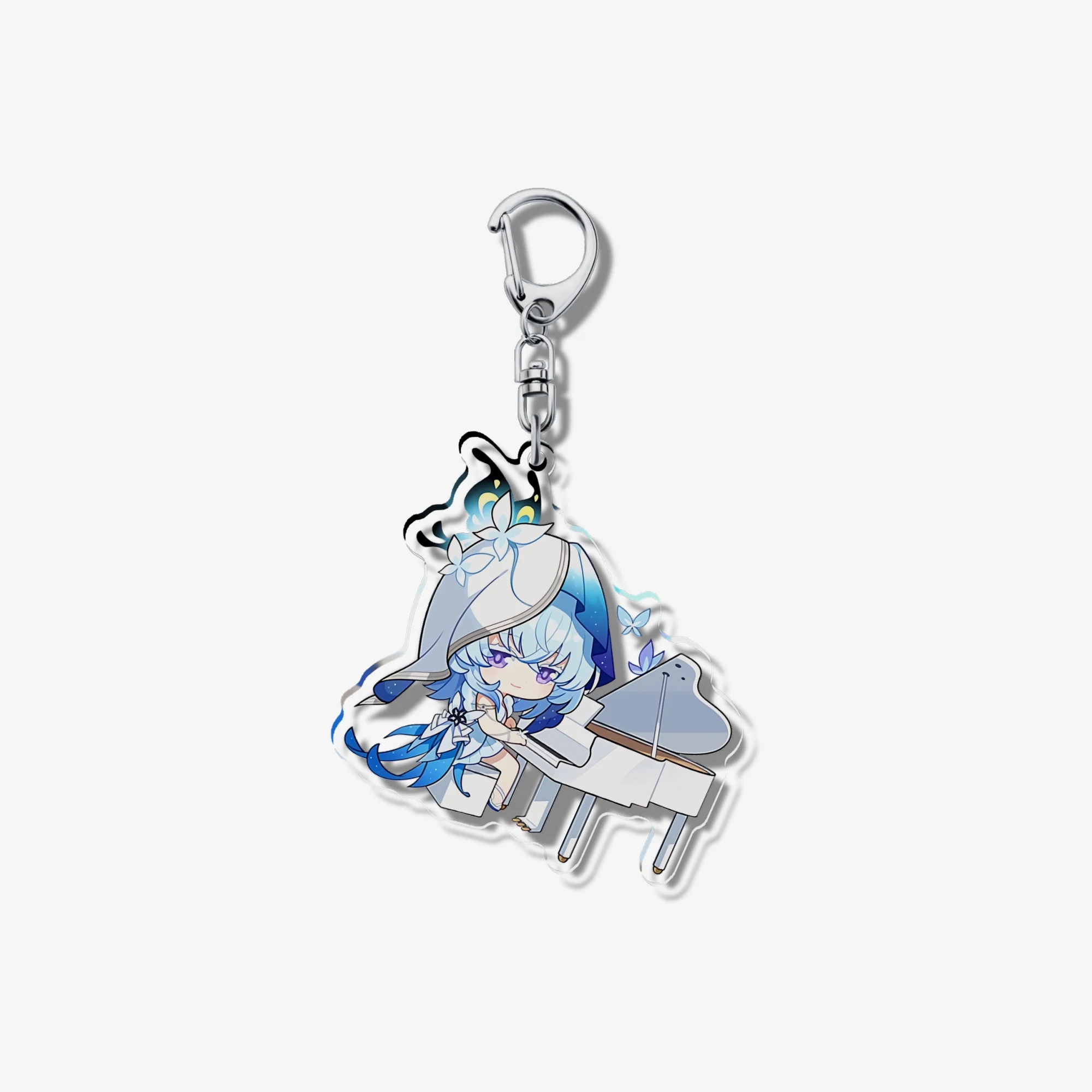 Wuthering Waves Jinhsi Gallery Figure Stand Model Plate Key Chain Changli Roccia Carlotta Acrylic Jiyan Pendant Key Chain Bag