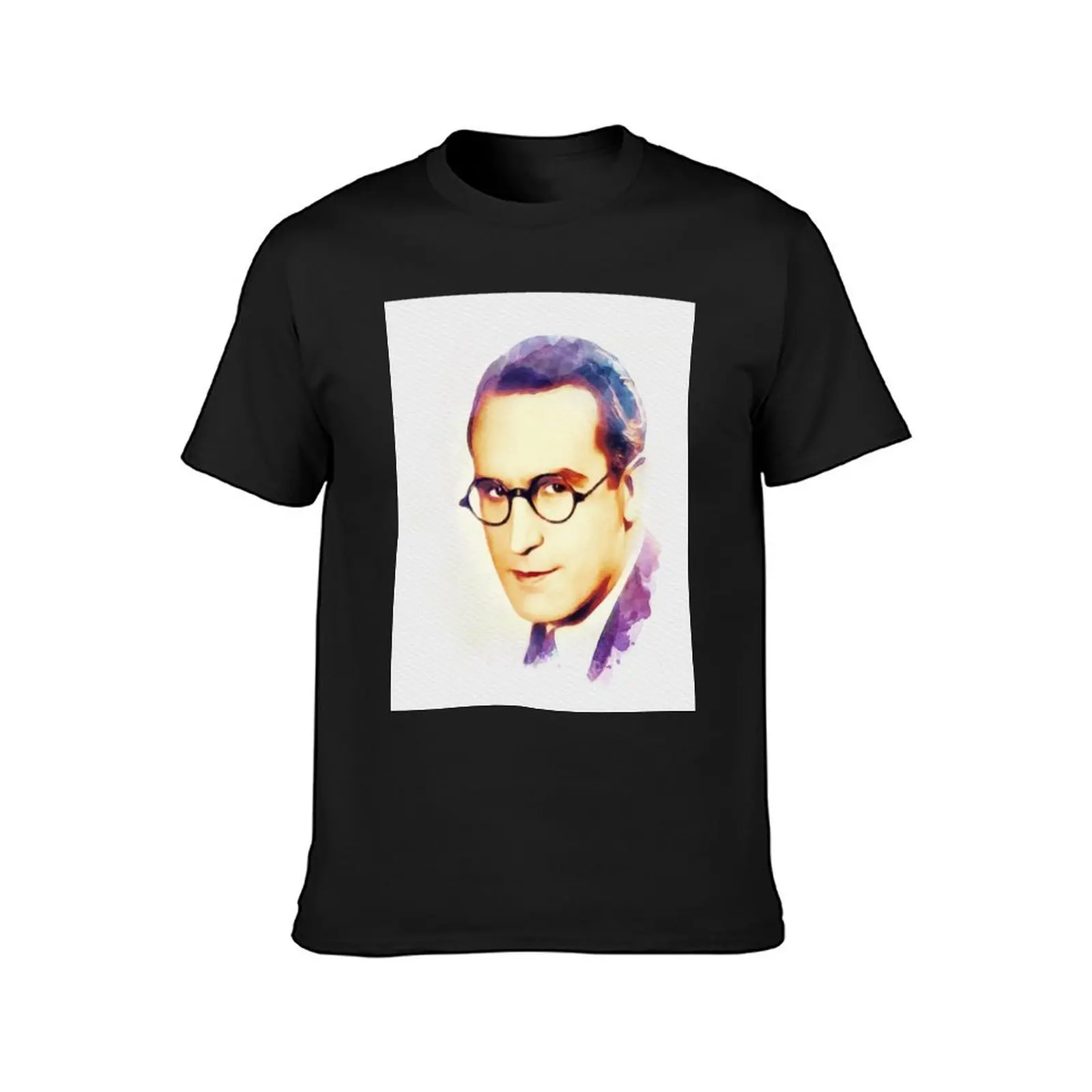 Harold Lloyd, Movie Legend T-Shirt vintage for a boy hippie clothes black t shirts for men