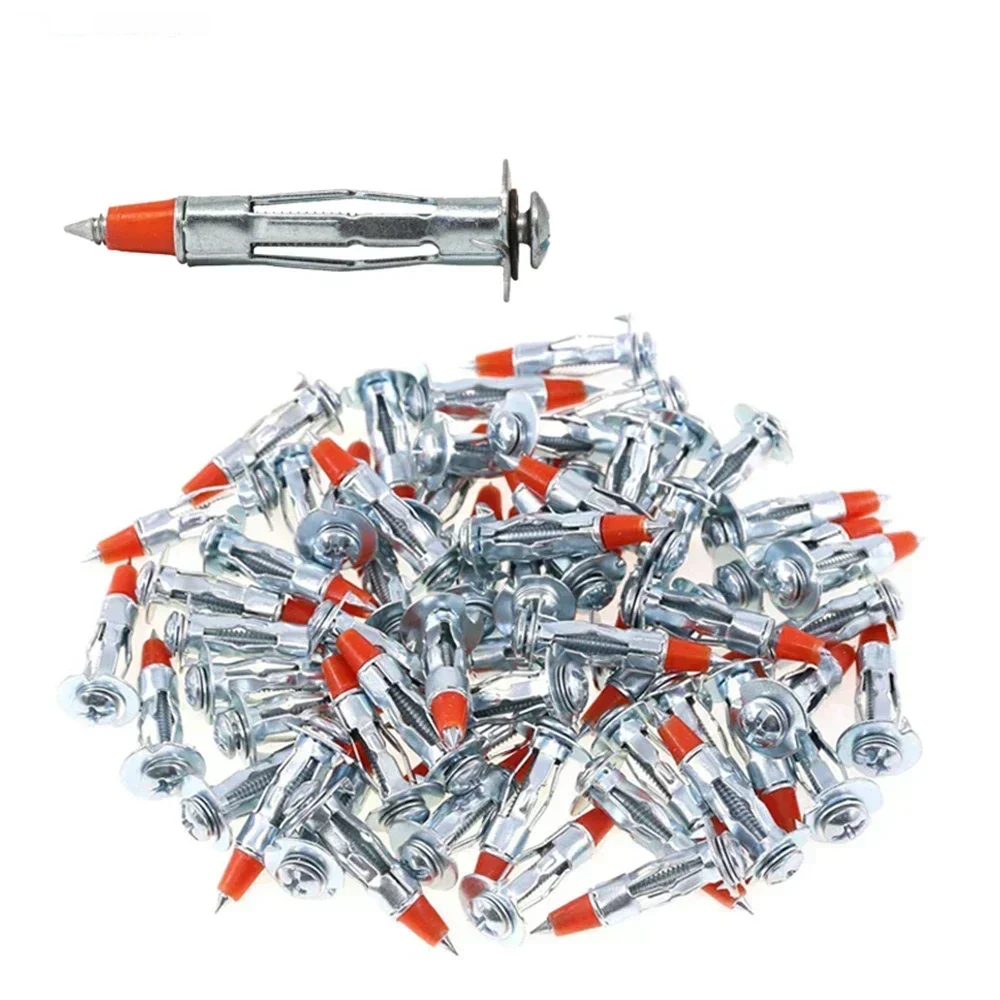 Kit de parafusos de âncora de parede de acionamento, 9 unidades, resistente 35/46/59mm, cavidade de drywall, passador para fixadores de suspensão de placa de gesso