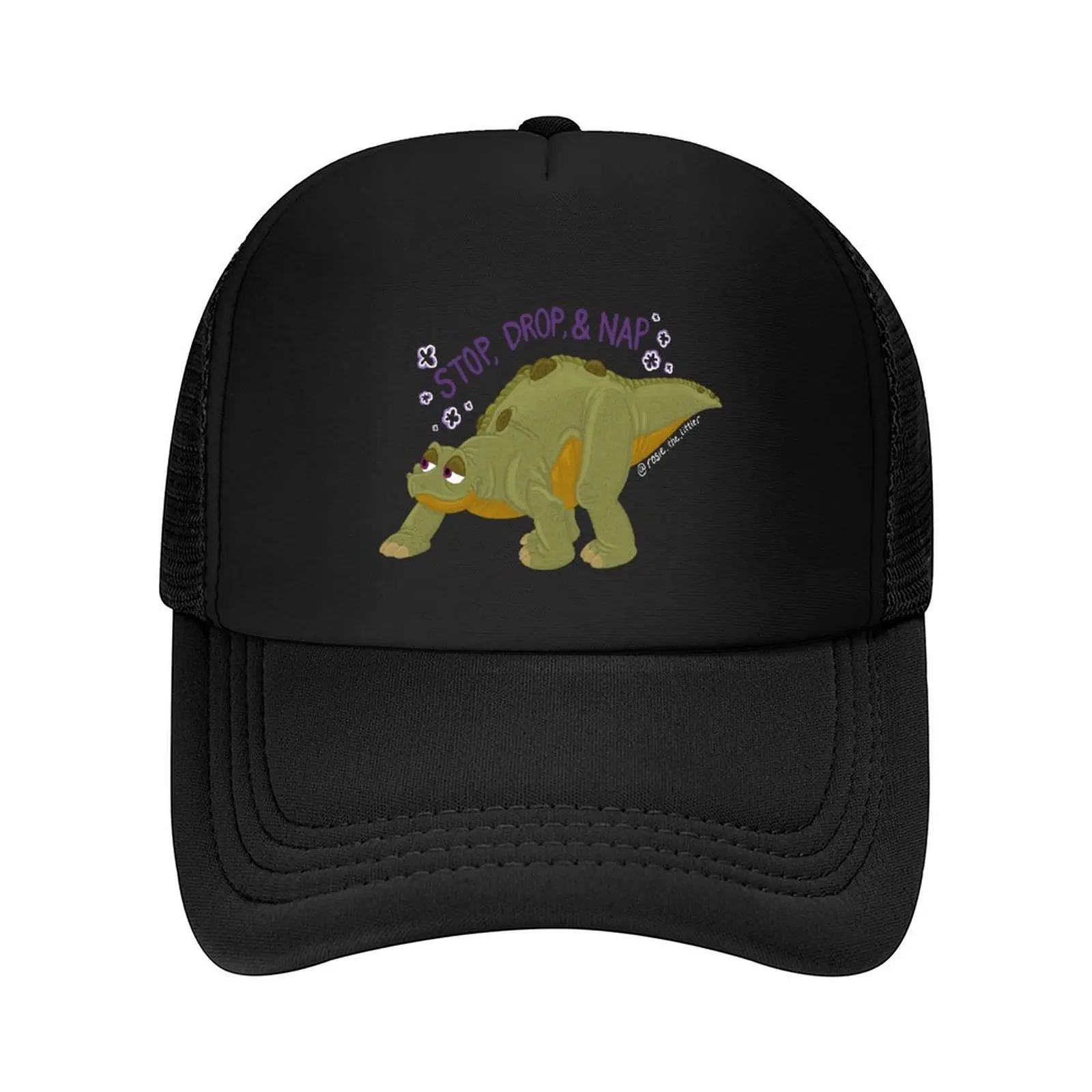 

Stop, Drop, & Nap Baseball Cap cute Hood funny hat Luxury man cap Men Caps Women's
