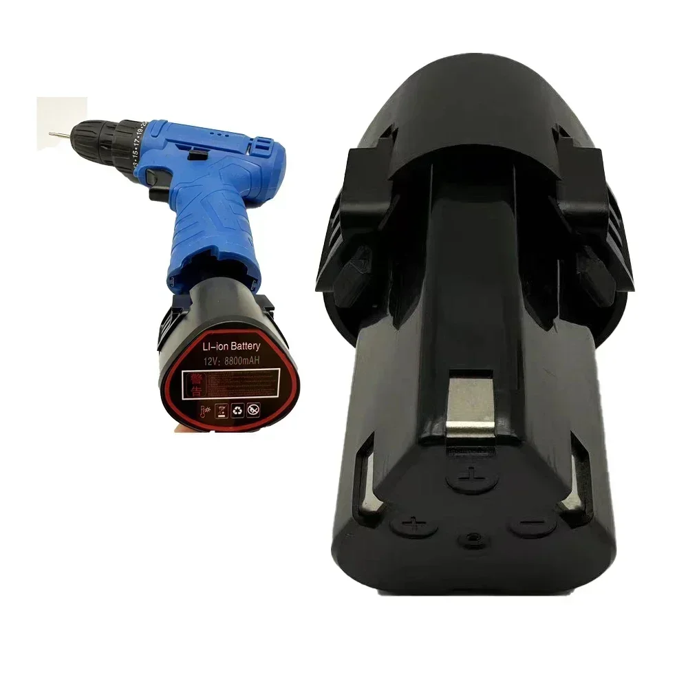 NEW Universal 12V 8800mah Battery Rechargeable Lithium-Ion for Electric Screwdriver Pistol Drill Mini Angle Grinder Tool