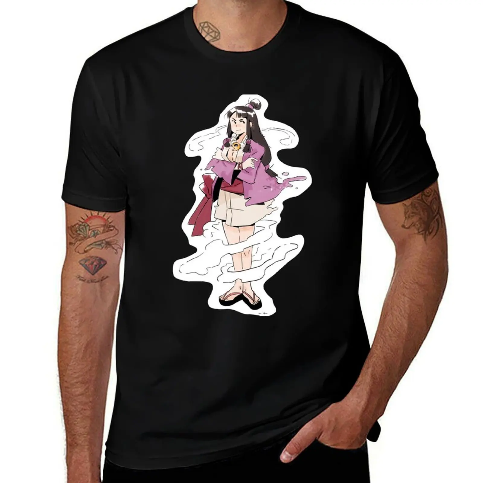 

Spirit of an ace attorney T-Shirt korean fashion kawaii clothes customs men tshirt